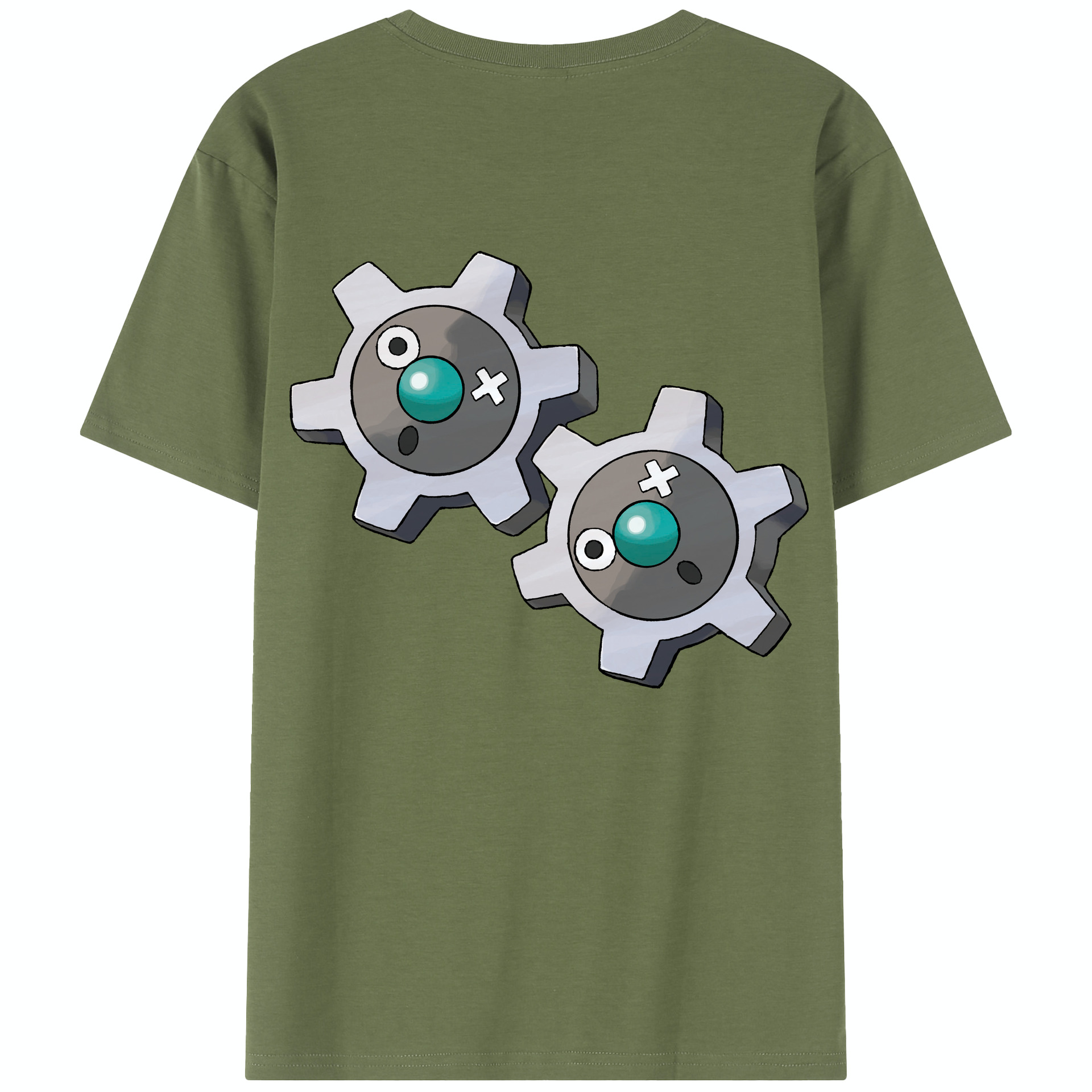 （画像用） ポケットモンスター Pokémon 綿100％半袖Tシャツ（背面プリント）